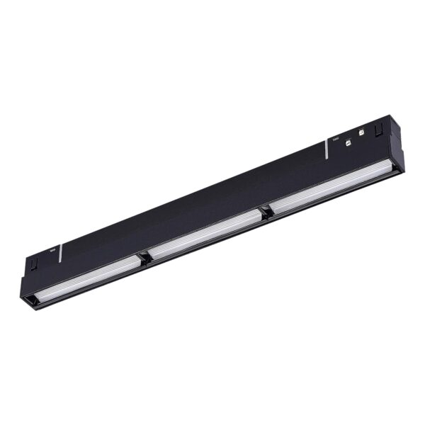 ST804.436.18 Магнитный трековый светильник Черный LED 1*18W 3000K 1 000Lm Ra>90 120° IP20 L330xW22xH СКАЙЛАЙН 48V