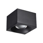 358654 OVER NT21 446 черный Светильник накладной светодиодный IP20 LED 4000К 12W 220V PATERA