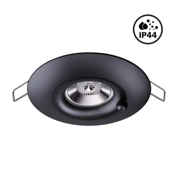 358654 OVER NT21 446 черный Светильник накладной светодиодный IP20 LED 4000К 12W 220V PATERA