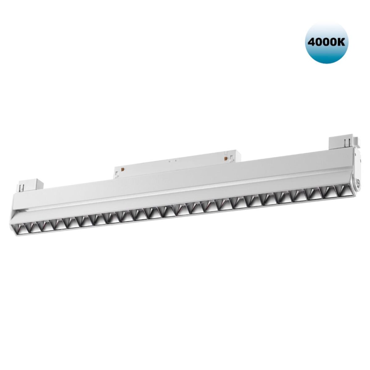 d4447ae75671ea83617b11cfaa02a974 358544 SHINO NT21 072 белый Трековый светильник для низковольного шинопровода IP20 LED 4000K 24W 48V FLUM — изображение 1