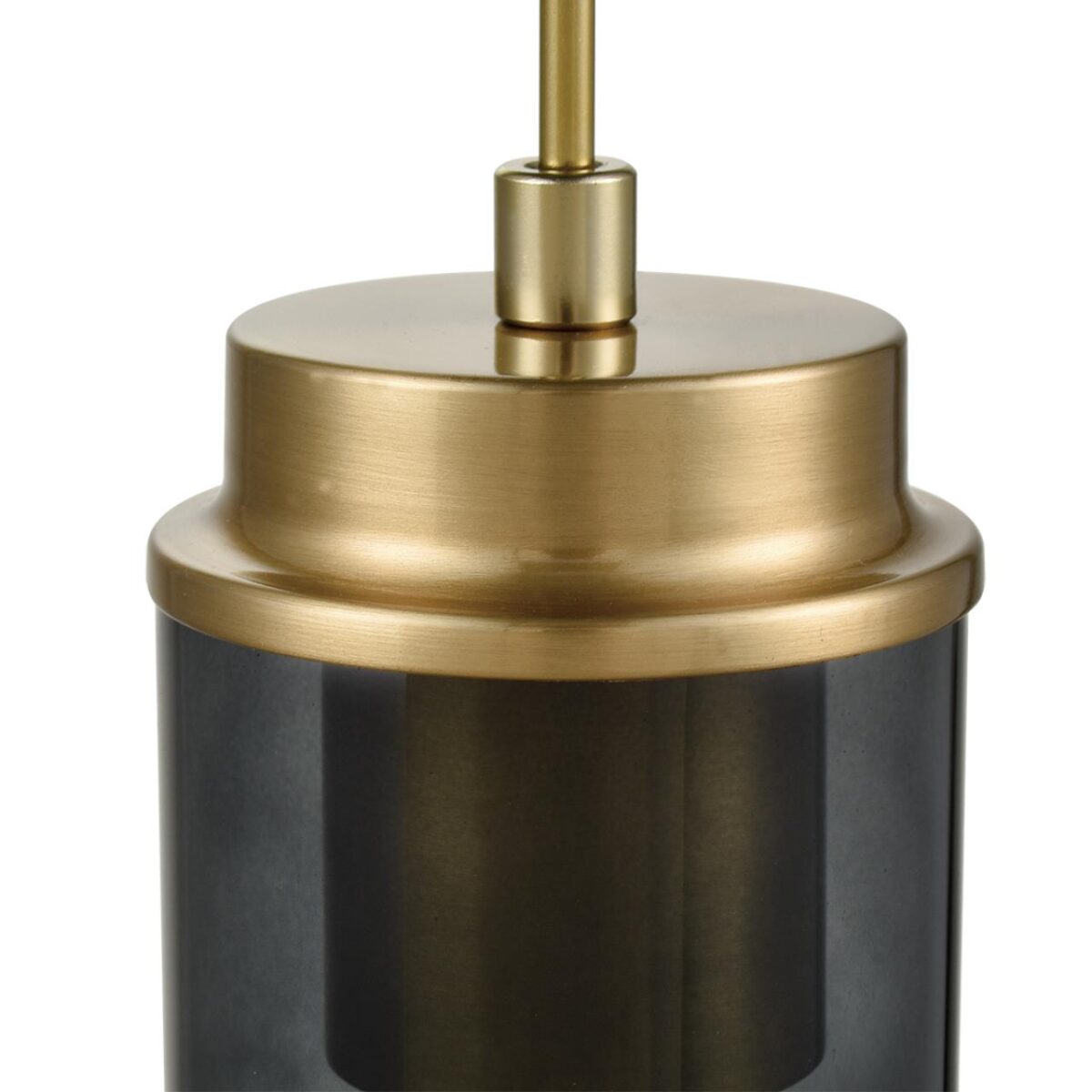 8101/1A COMFI LN26 407 черный/бронза металл/стекло Подвес Е14 1*40W 220V ISHA — изображение 2