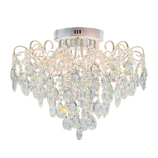 Escada 1120/6PL E14*60W White/Gold